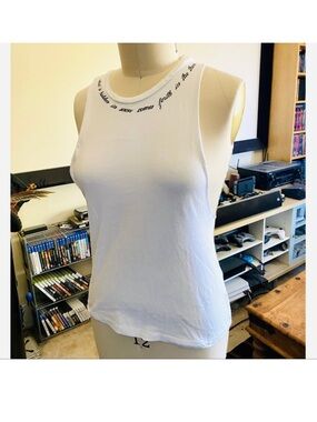 Rare Girl With the Dragon Tattoo tank top by Trish Summerville for H&M sz 8